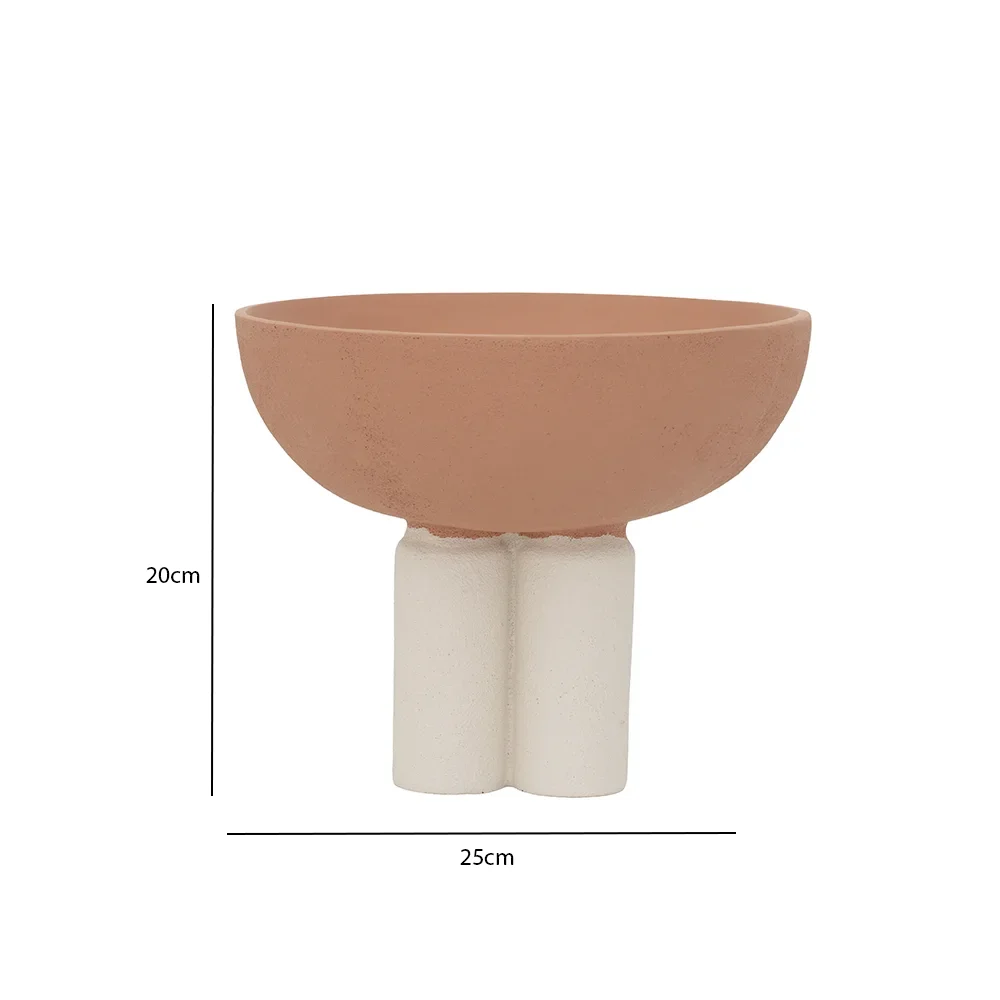 Rabaque Polyresin Terracota Biege deco Bowl -20cm thumbnail 7