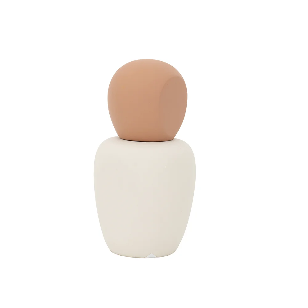 Rabaque Polyresin Terracota Biege Deco Jar -8x6x15cm thumbnail 10
