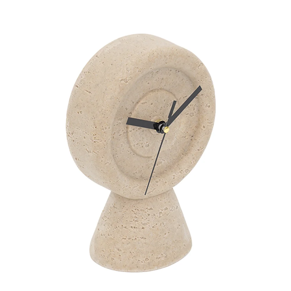 Rabaque Travertine Table Clock -15×9.5×21.5cm thumbnail 14