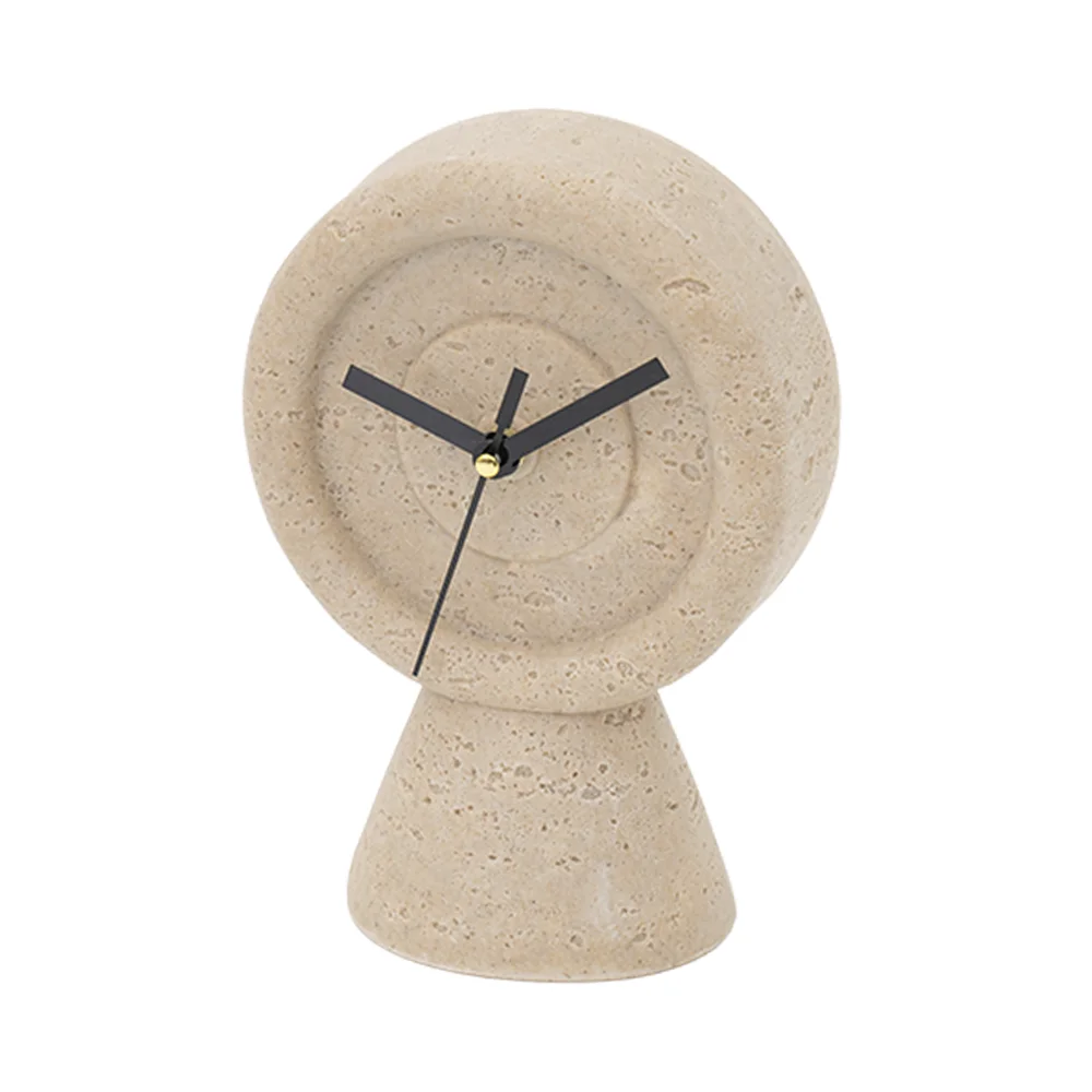 Rabaque Travertine Table Clock -15×9.5×21.5cm thumbnail 17