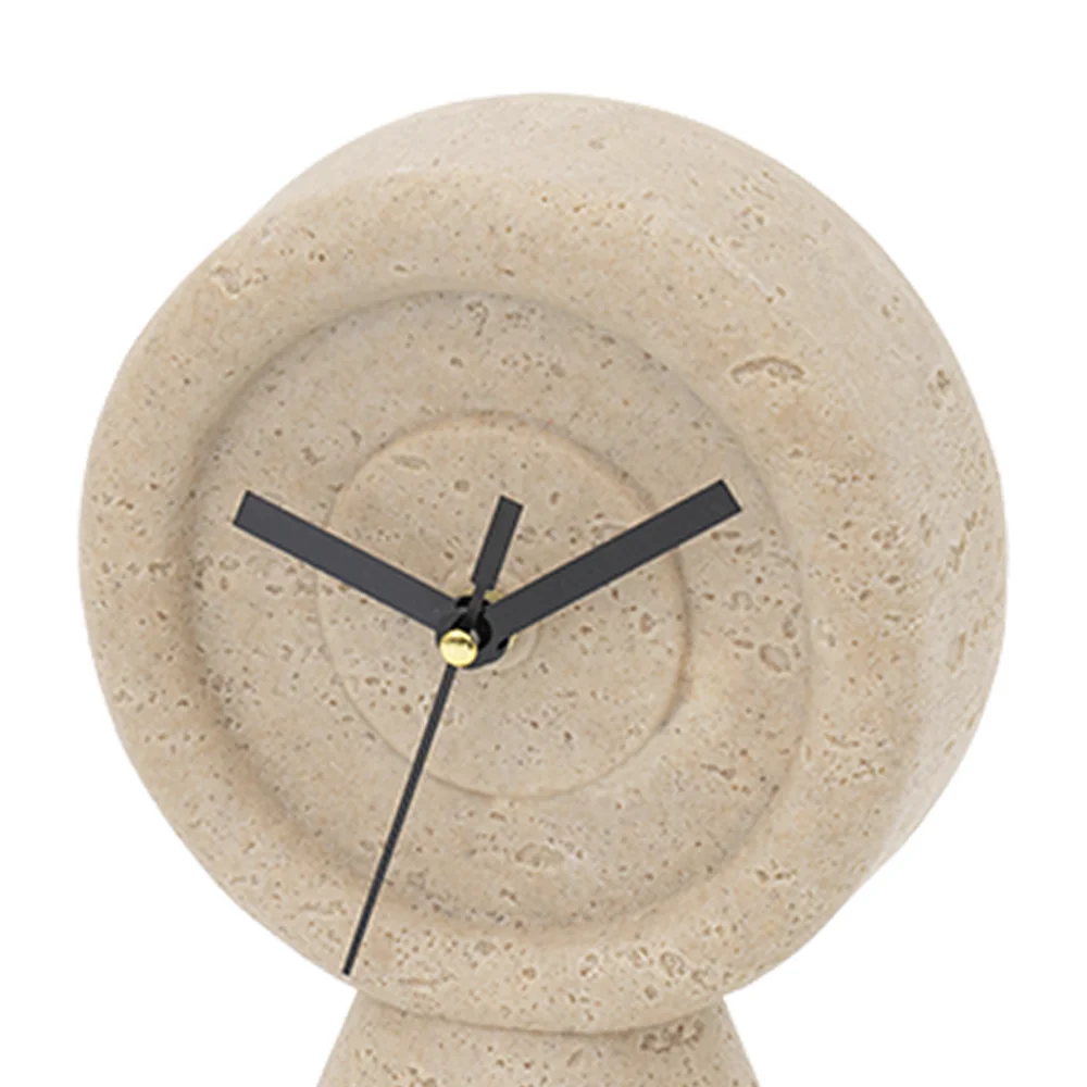 Rabaque Travertine Table Clock -15×9.5×21.5cm thumbnail 18