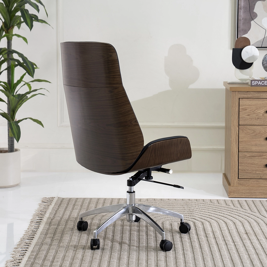 Riccardo High Back Office Chair -Black thumbnail 4