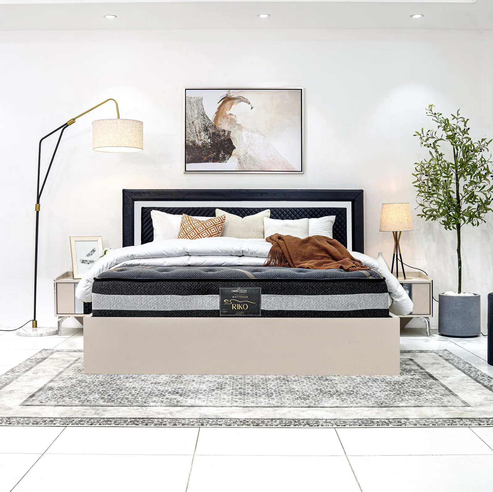 Riko Memory Foam Pocket Spring Mattress thumbnail 2