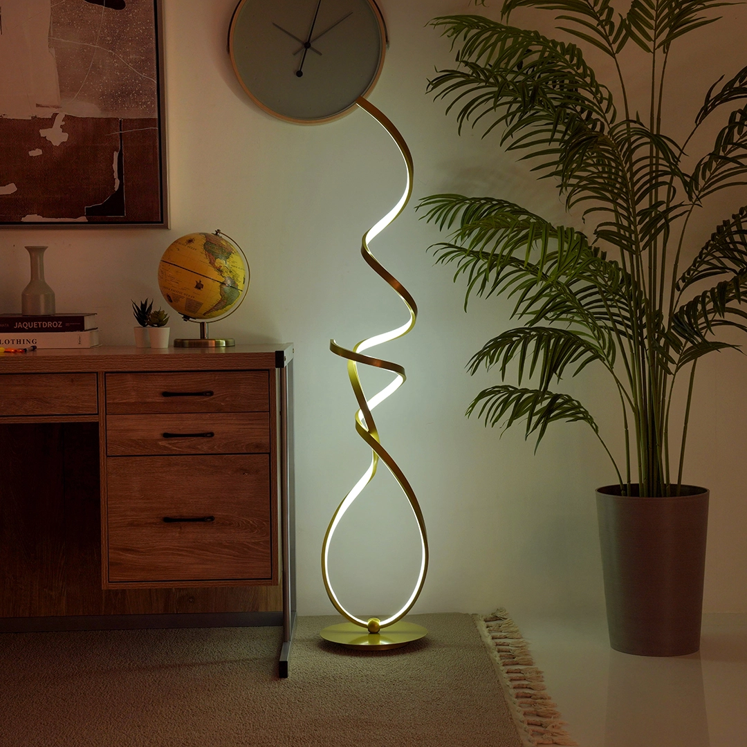 Rixi Floor Lamp -Gold thumbnail 4