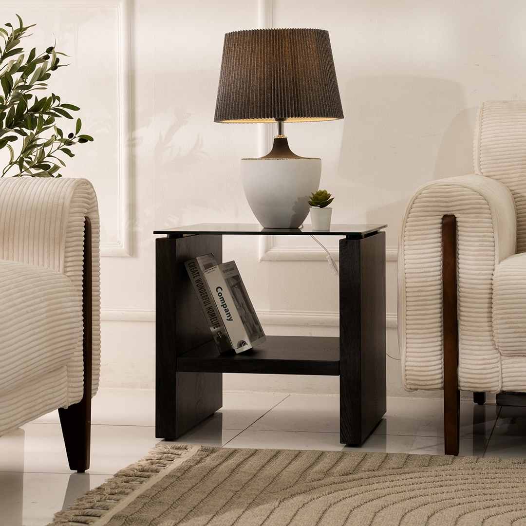 Mass End Table -Black thumbnail 2
