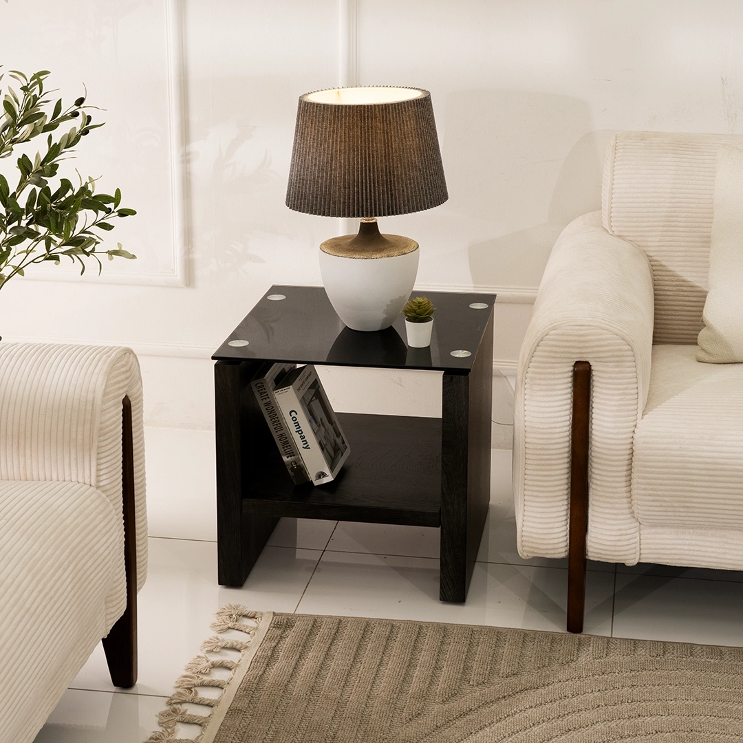 Mass End Table -Black thumbnail 3