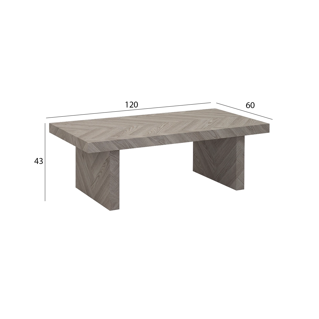 Nowra Coffee Table -Light Grey thumbnail 7
