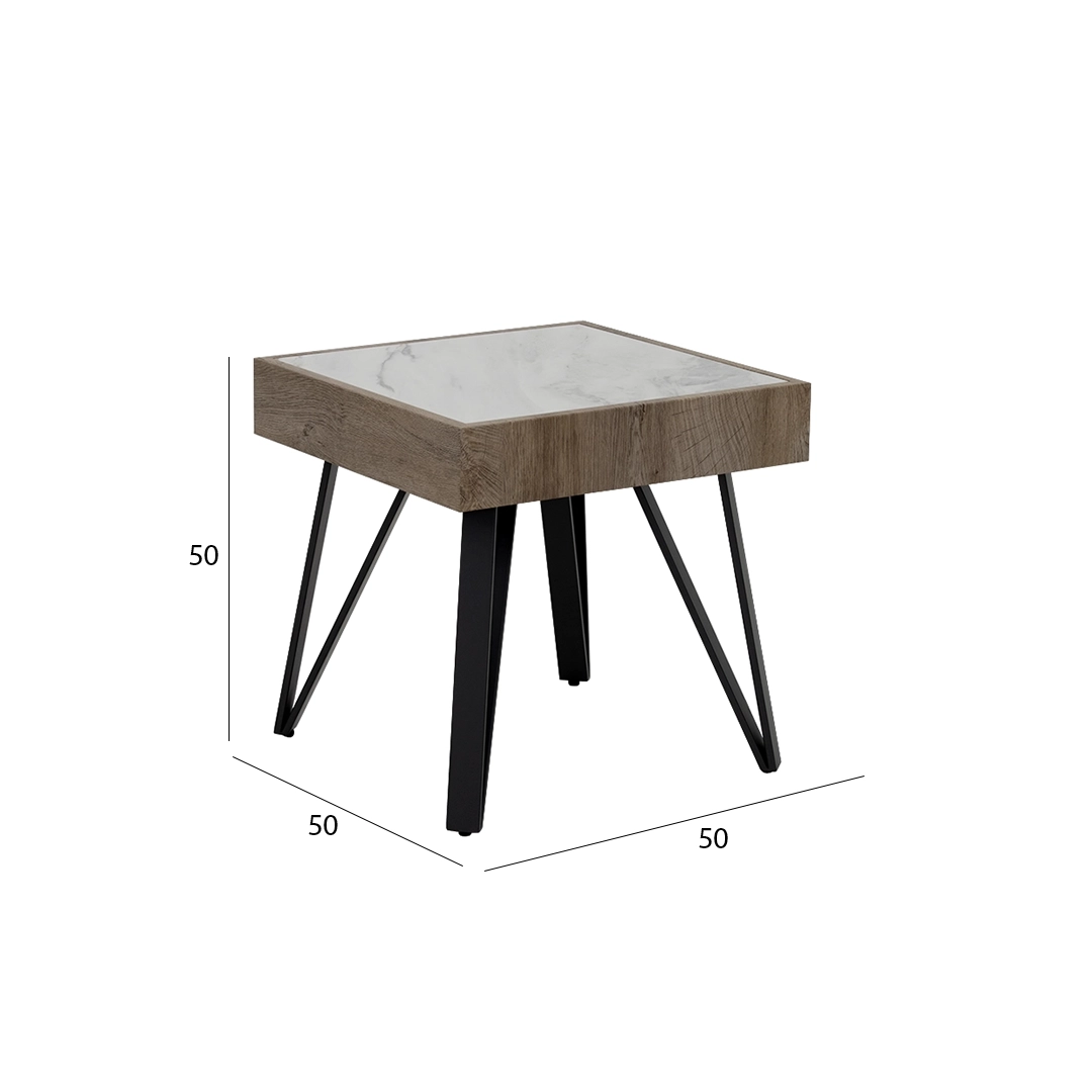 Hone End Table -Grey thumbnail 4