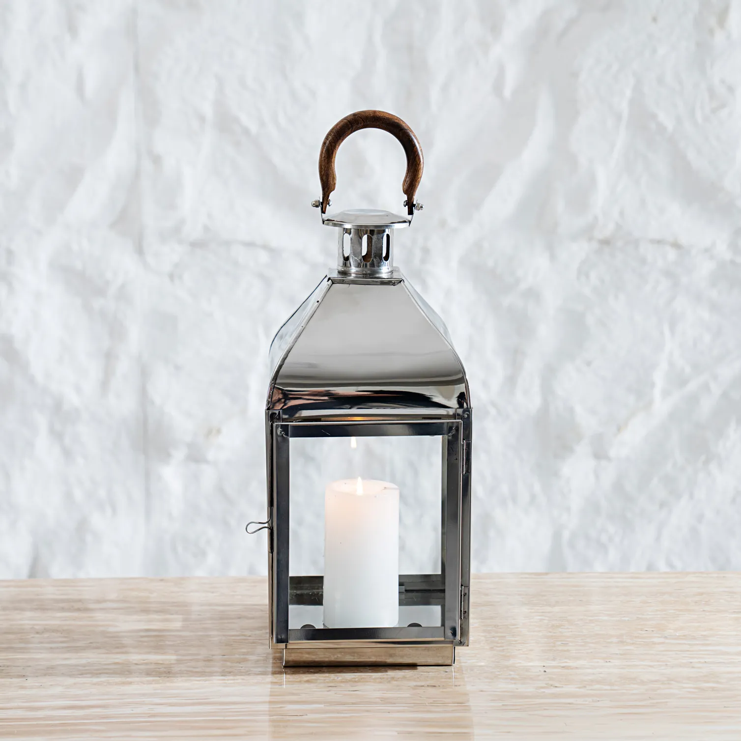 Mesa metal Lantern -18x18x40cm thumbnail 4