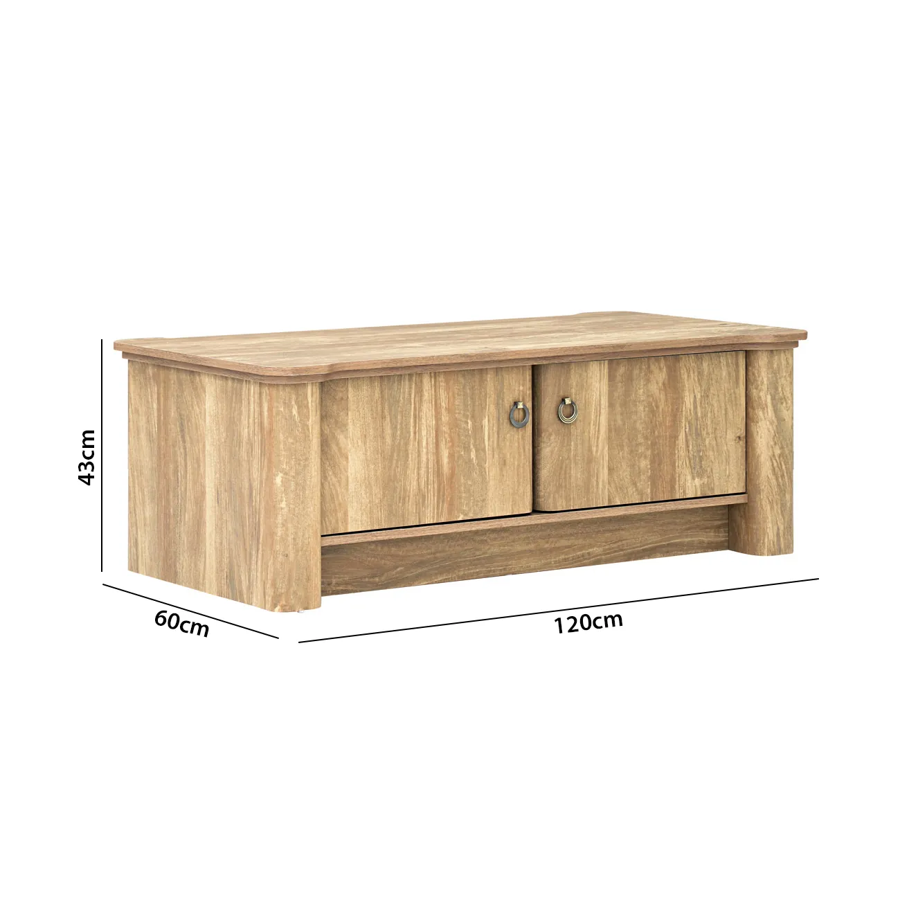 Anthro Centre Table -Oak thumbnail 8