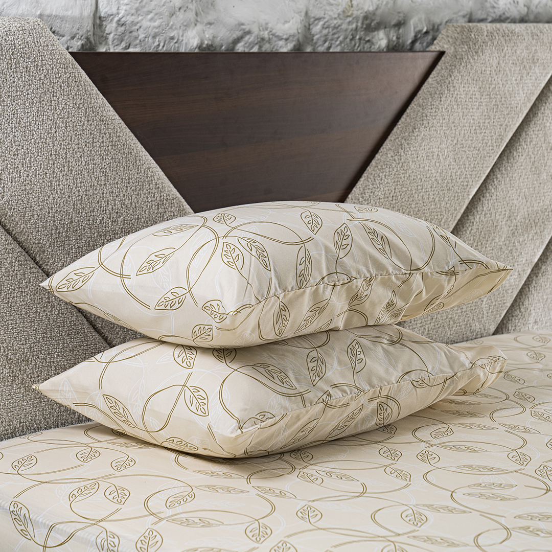 Alurea Set Of 2 Pillow Case -Beige -50×75+15cm thumbnail 2