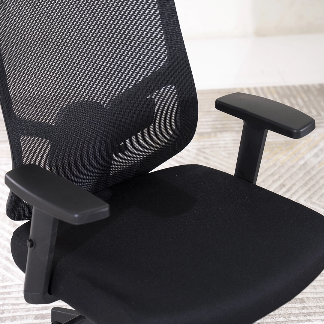 Ryan Mid Back Office Chair -Black thumbnail 8