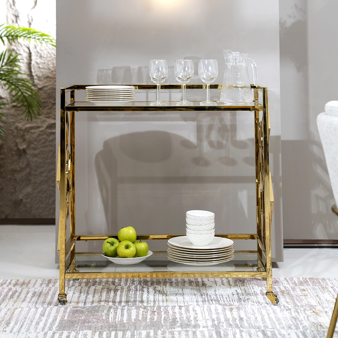 Sektor Service Trolley -Gold