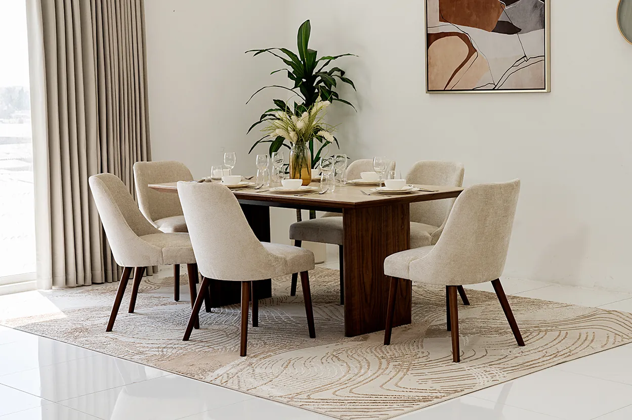 Selena Dining Set 6 – Seater