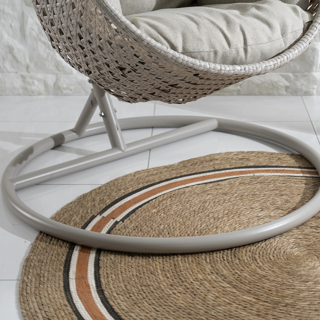 Sereno Swinging Chair -Cream thumbnail 6