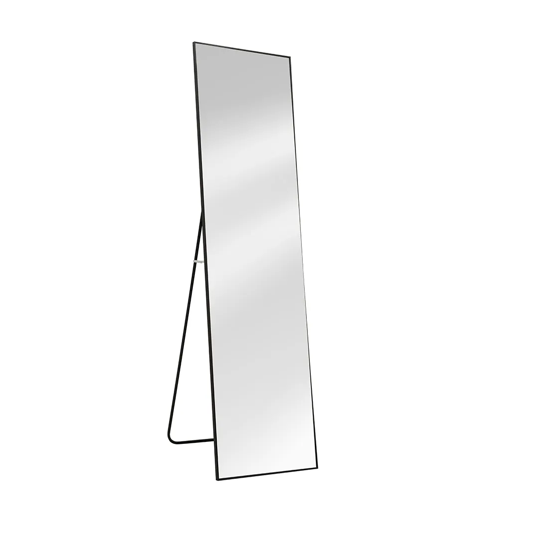 Sierra Metal Floor Standing Mirror Black 168X2.5X46Cm thumbnail 4