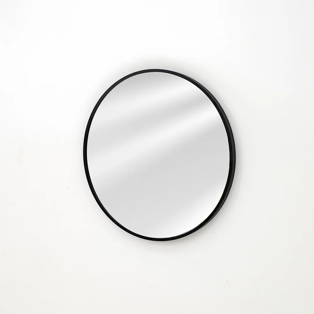 Sierra Metal Wall Mirror Black -50×2.5x50cm thumbnail 4