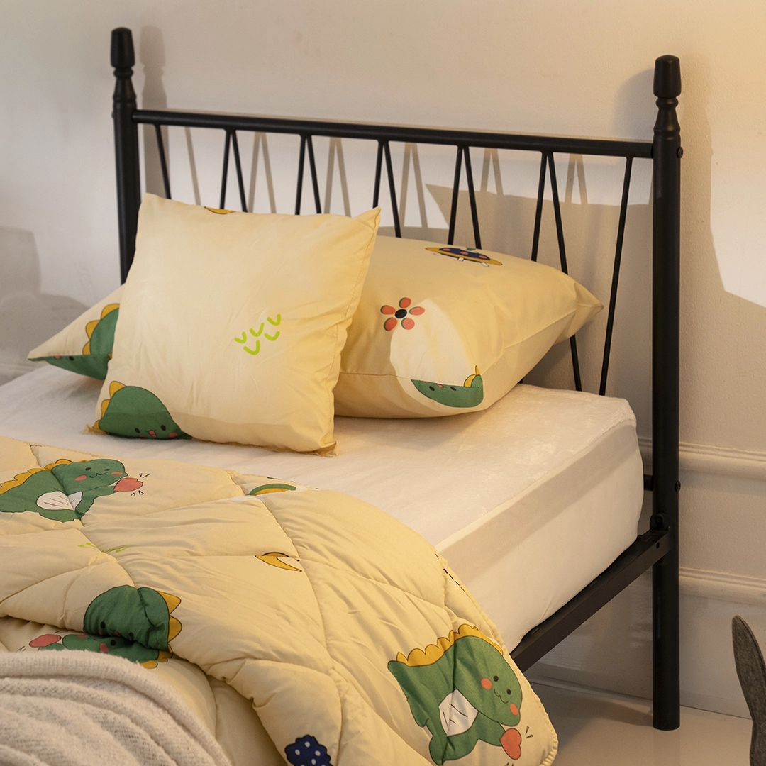 Sansy Single Bed Frame -Black thumbnail 2