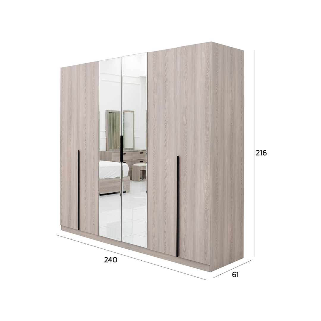 Modena 6-Piece King Bedroom Set – 180 × 200 cm thumbnail 70