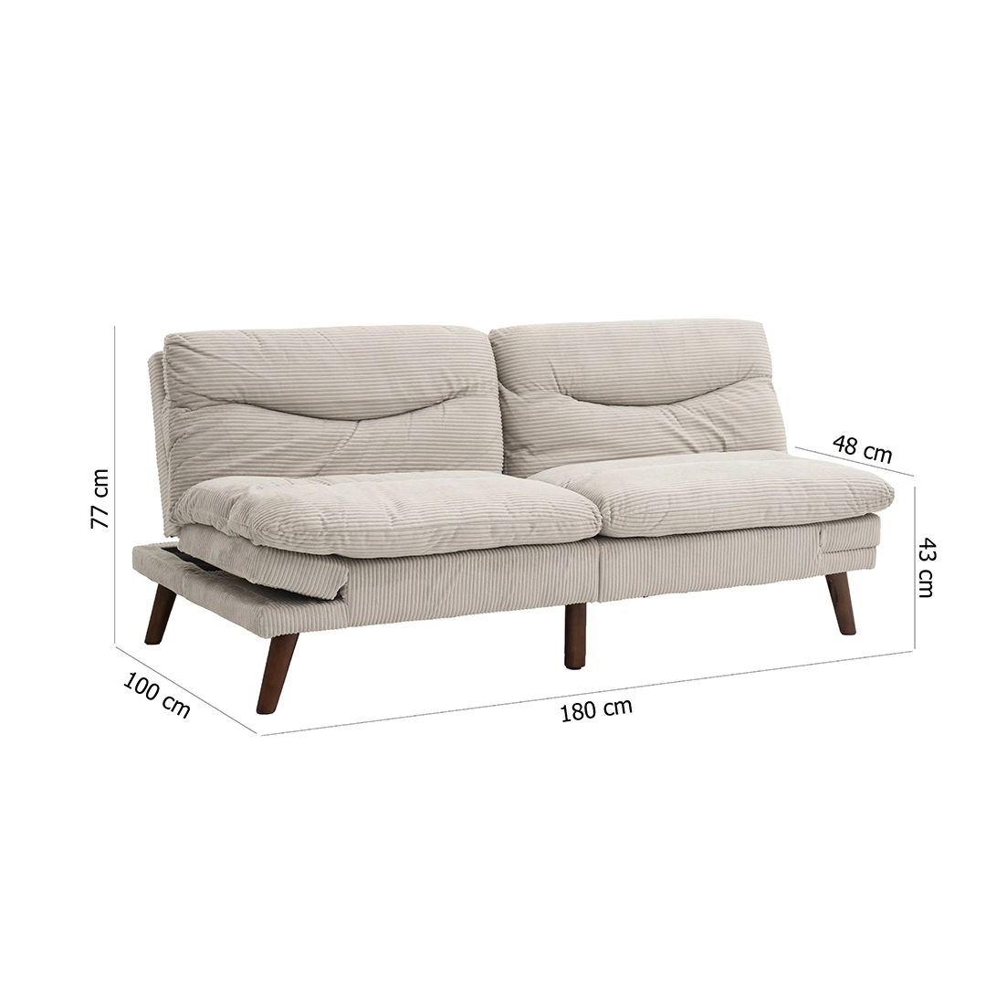Dusk Sofa Bed -Beige thumbnail 7