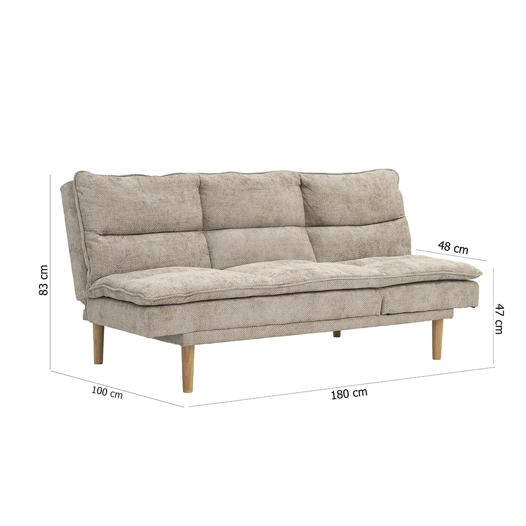 Dustin Sofa Bed -Beige thumbnail 8