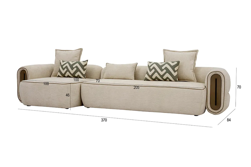Azzura Large Corner Sofa thumbnail 6