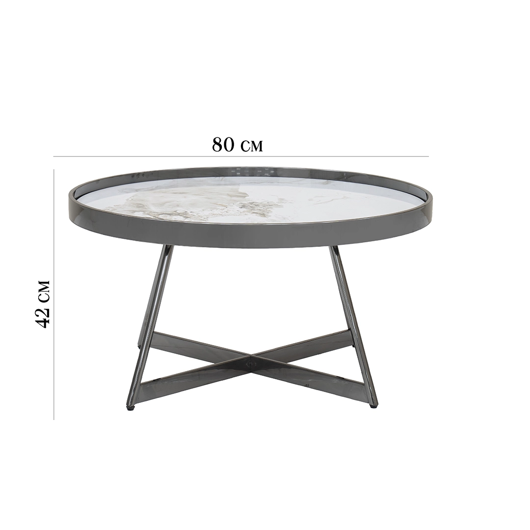 Alexandra Coffee Table Set Of 2 -Black thumbnail 10