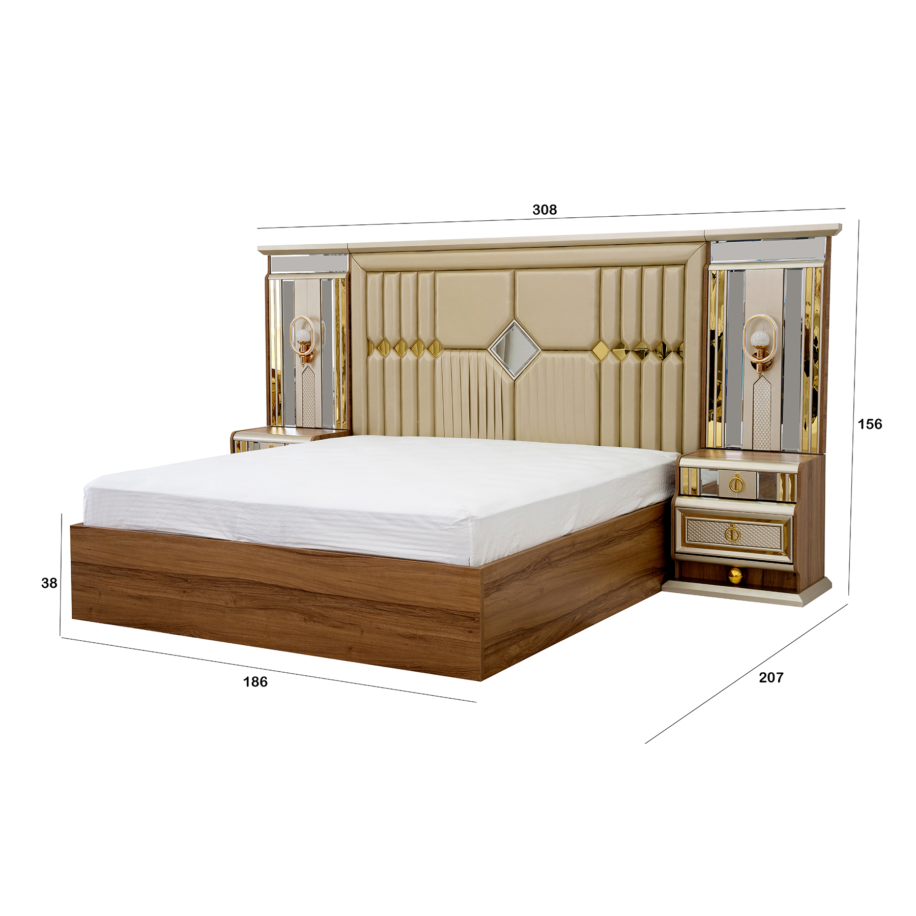 Anker King Size Bedroom Set