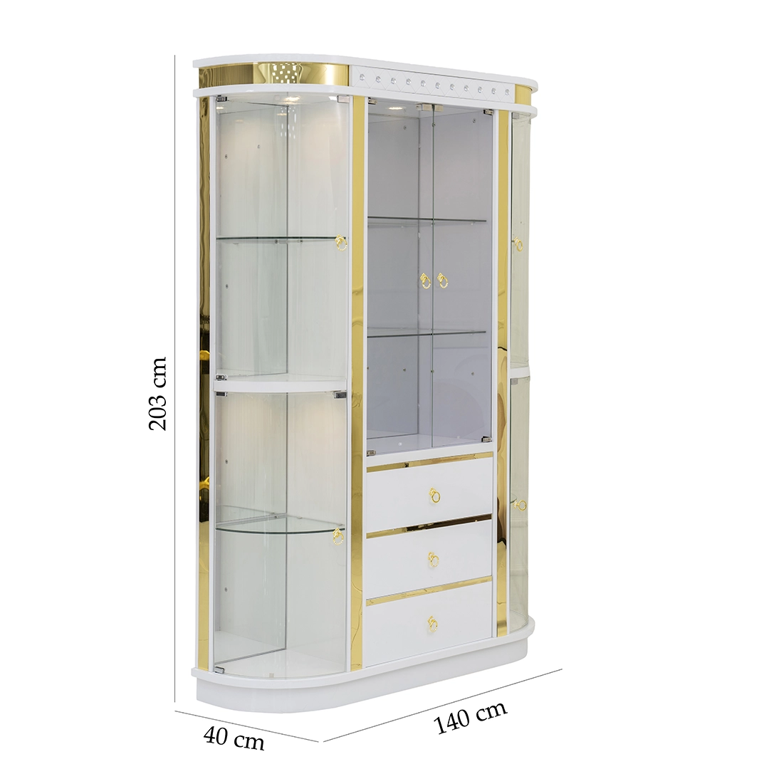 Wine Cabinet Model-8876 – White thumbnail 38