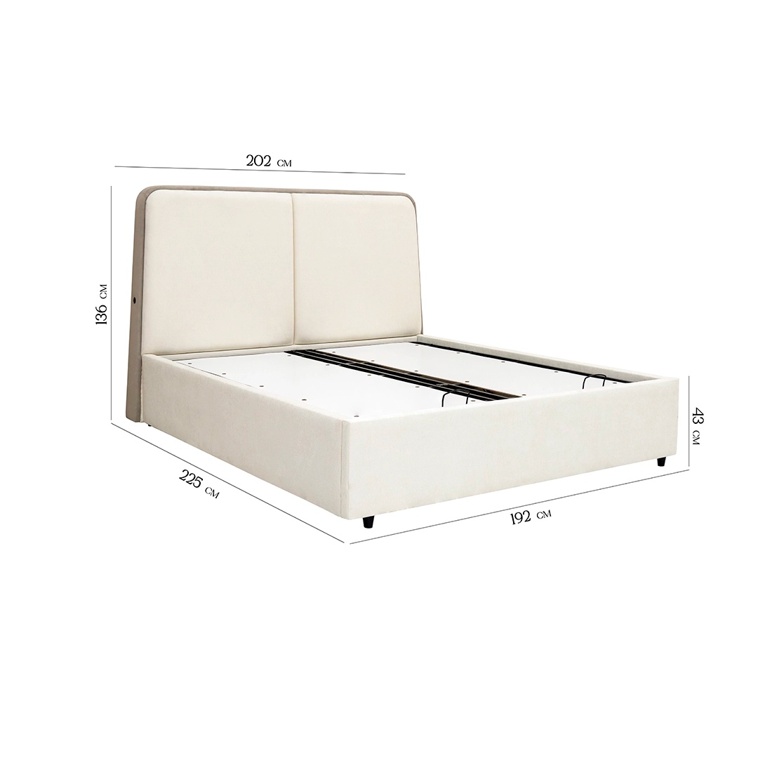 The Charmaine Hydraulic Storage Bed thumbnail 9