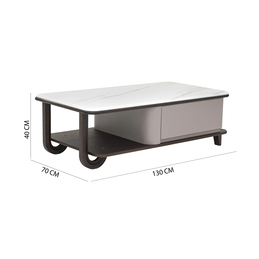 Canik Coffee Table -White thumbnail 6