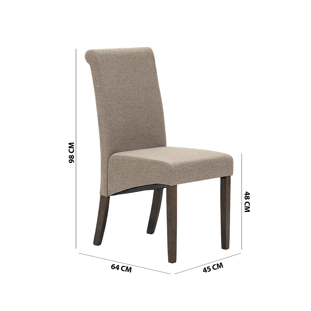 Valencia Dining Set 6 Seater – Walnut thumbnail 8