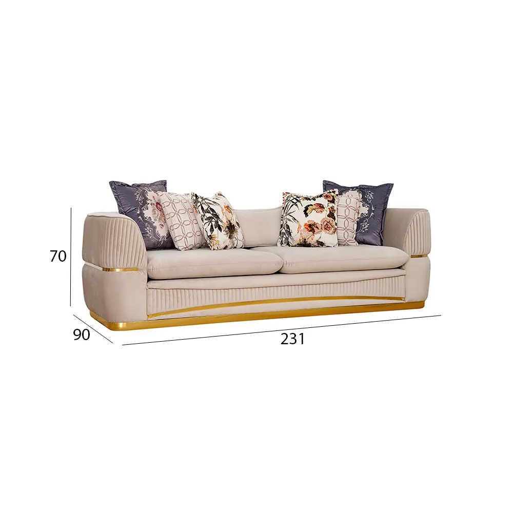 Diamond 7-Seater Sofa Set thumbnail 2