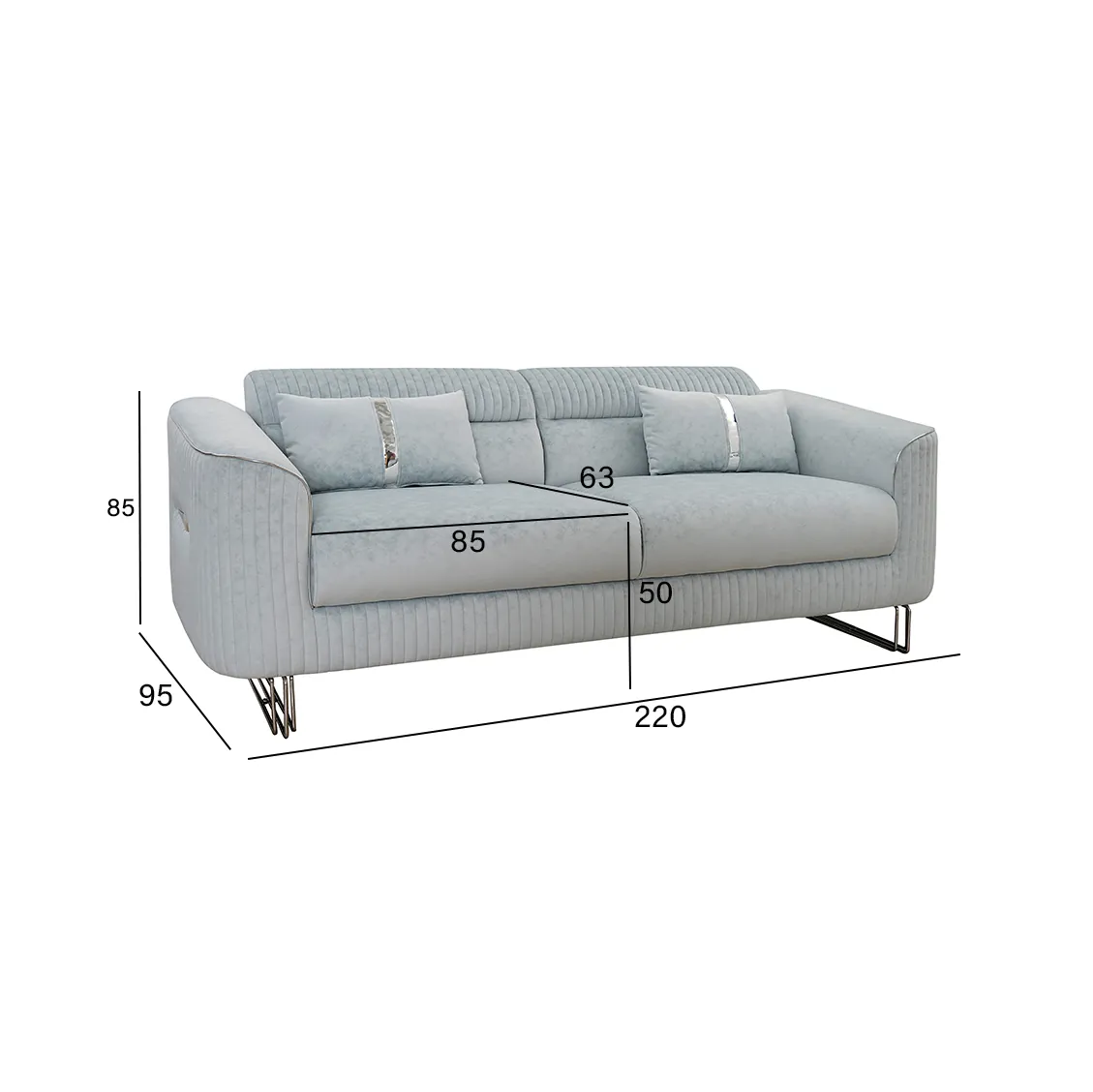 Supreme 7-Seater Sofa Set thumbnail 3