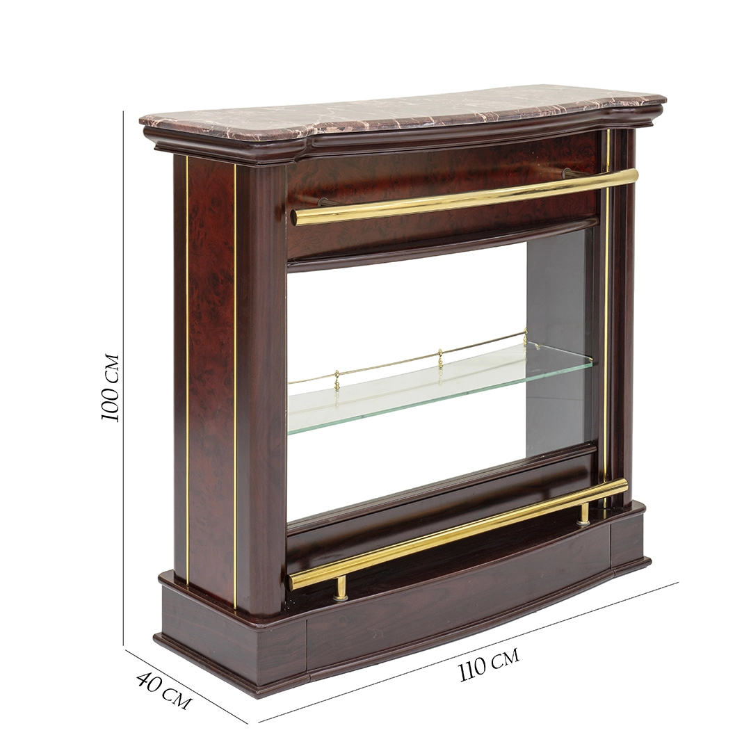 Bar Cabinet – Cherry Gold thumbnail 11