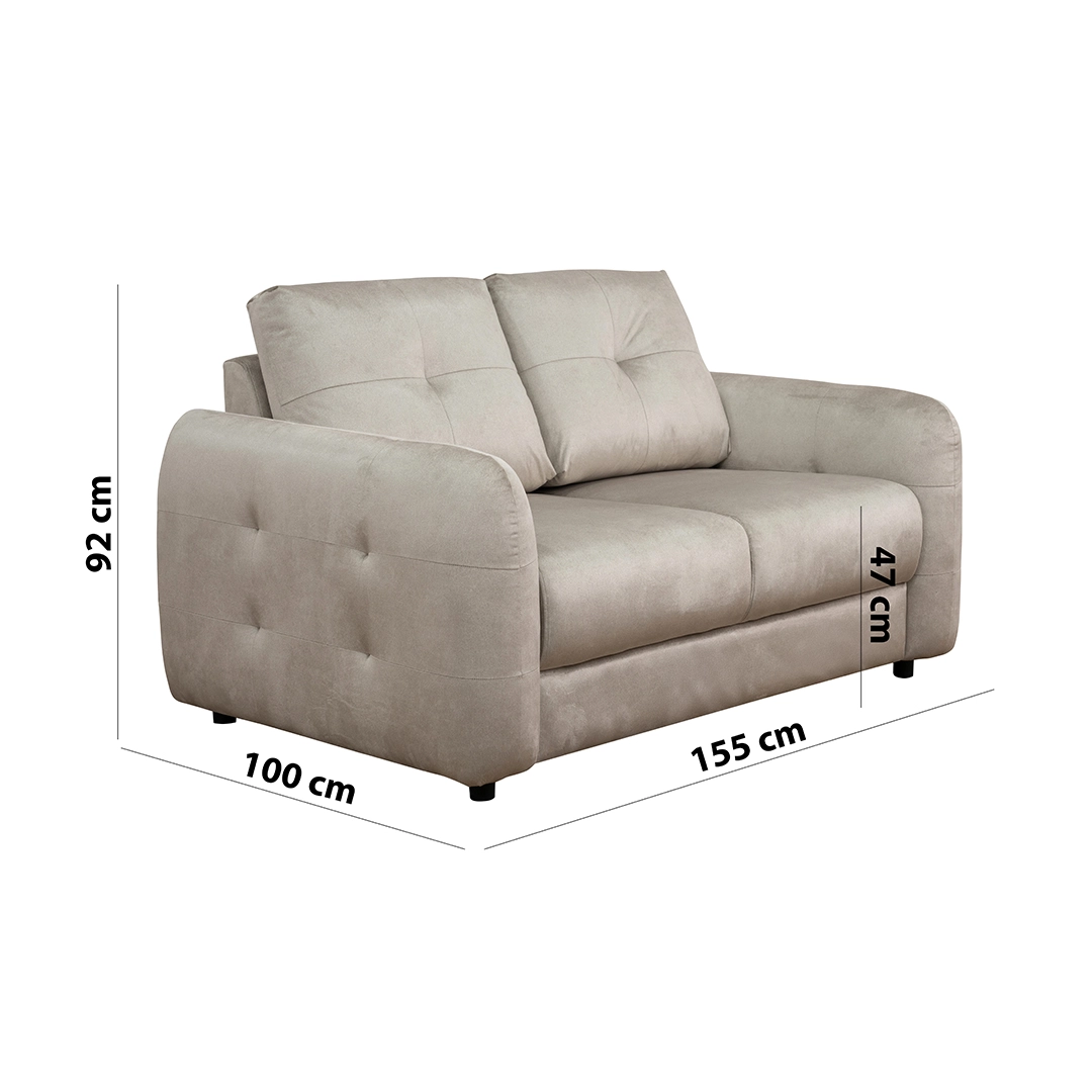 The Harlow 2-Seater Sofa thumbnail 4