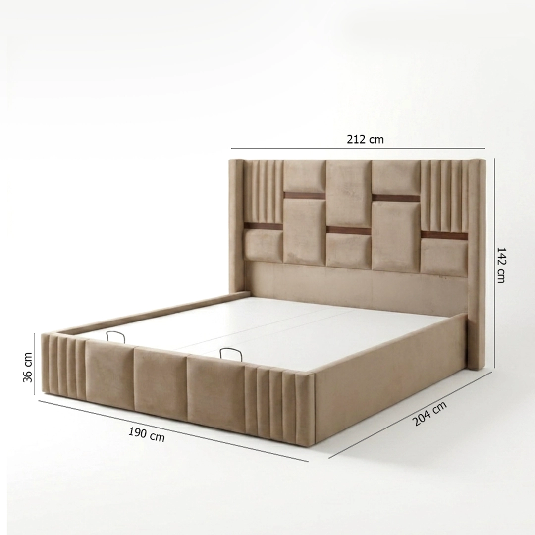 The Malden Hydraulic Bed - 200x180 - King Size thumbnail 7