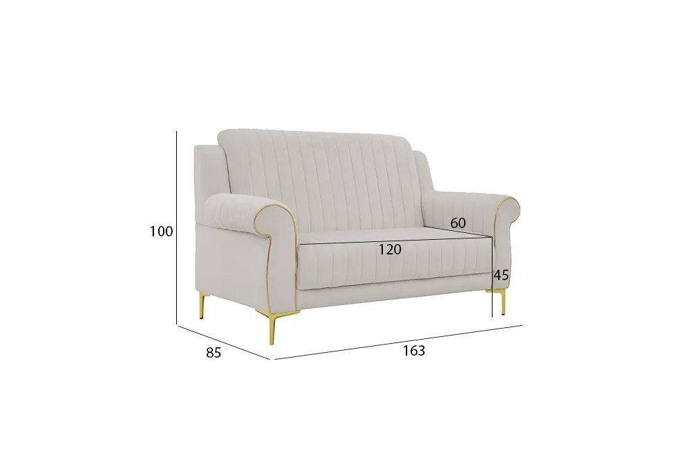 Zarah 2-Seater Sofa thumbnail 2