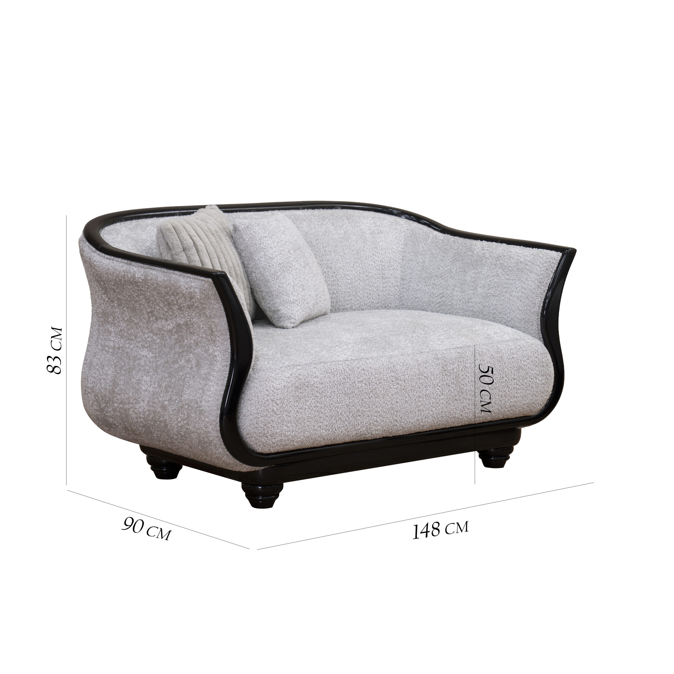 Wave 2-Seater Sofa thumbnail 3