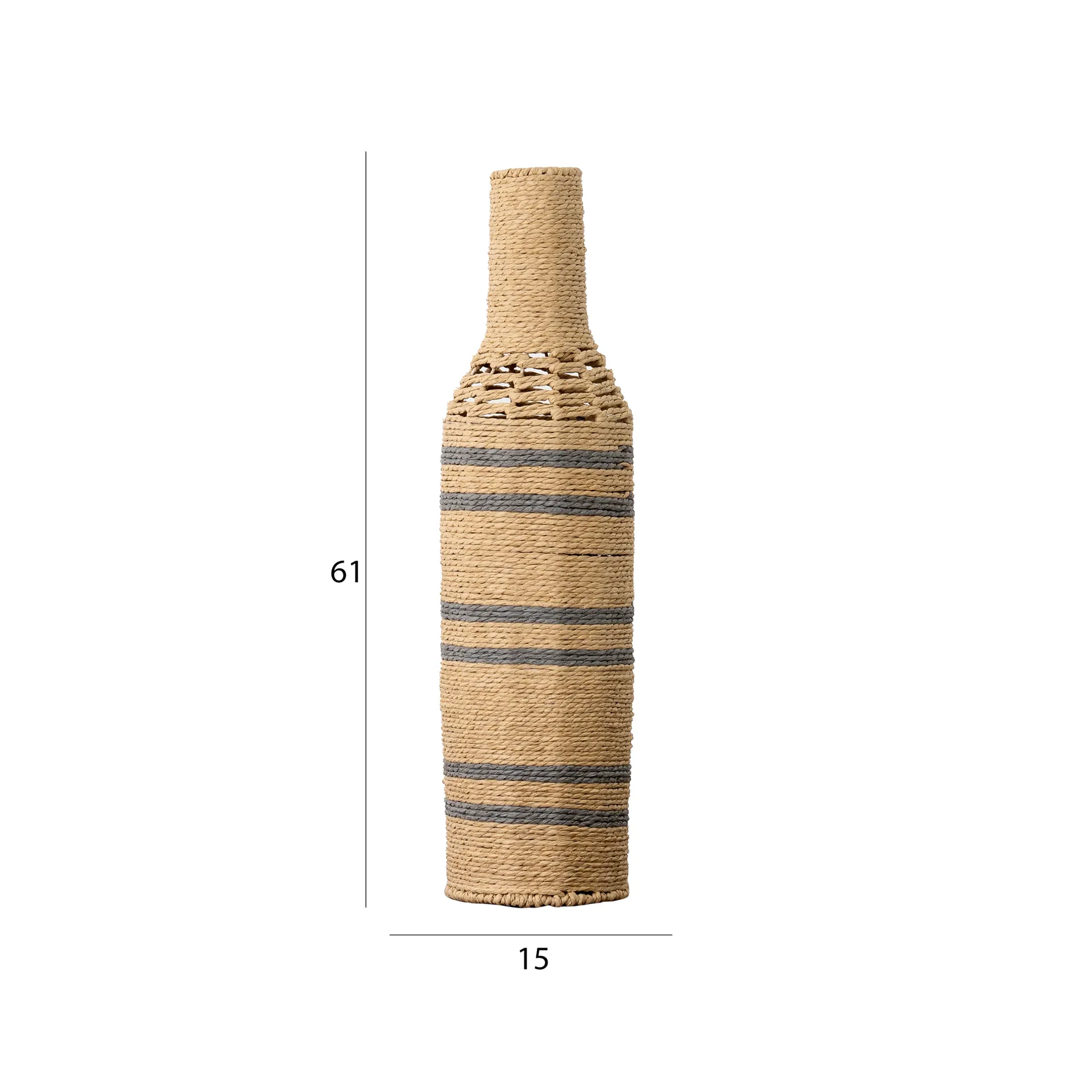 Patrick Rope vase -15x15x60cm thumbnail 8