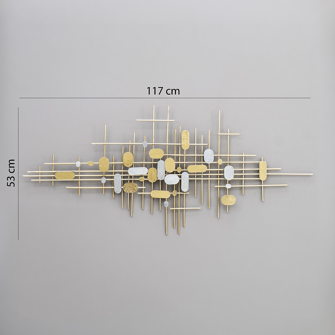 Castora Metal Wall Decor Gold -117x53cm thumbnail 8