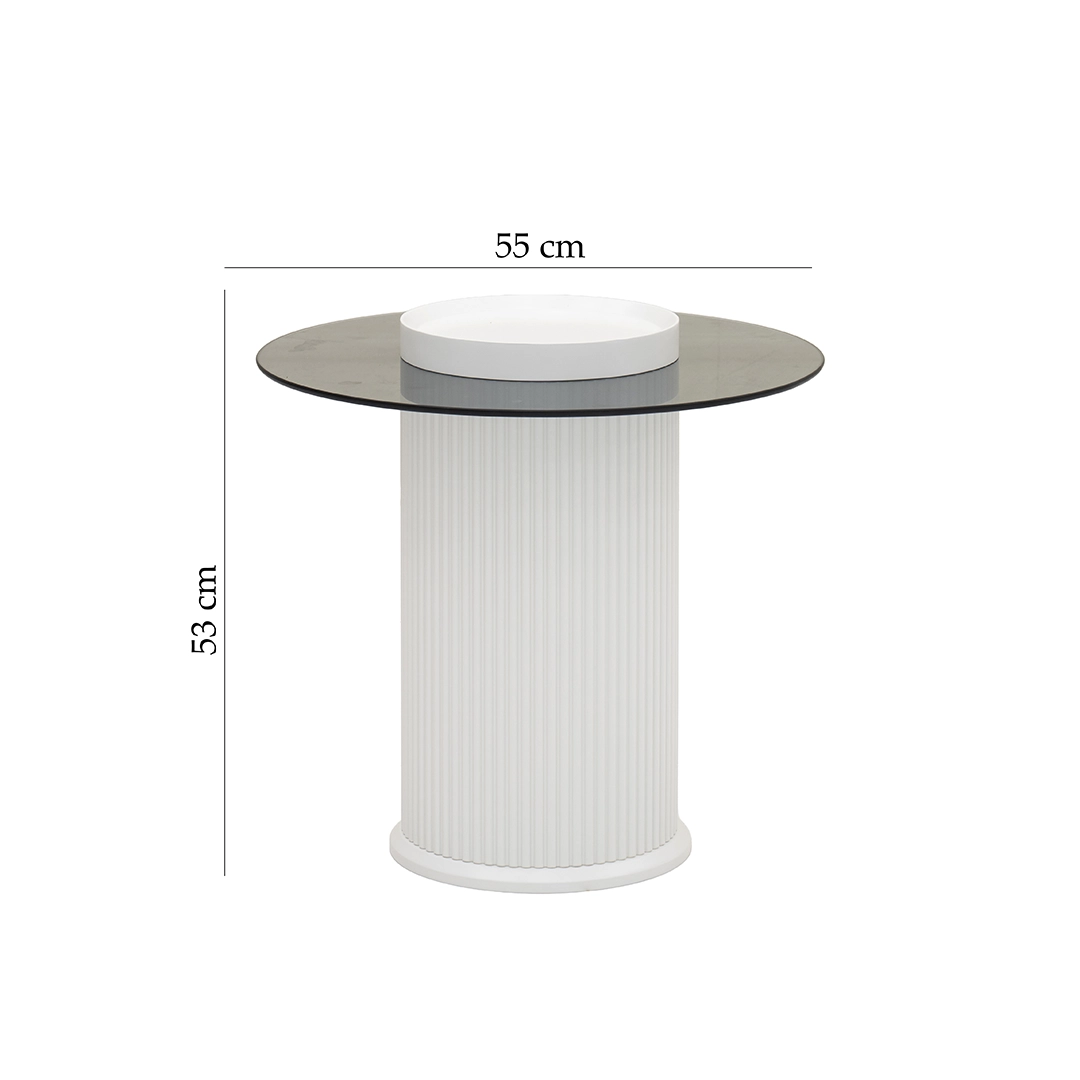 Freedo Coffee Table Set – White thumbnail 10