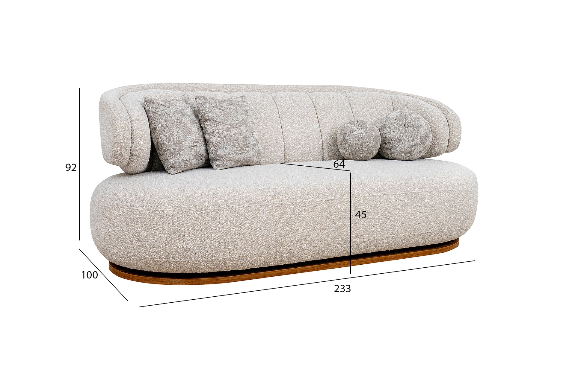 Nomad 3-Seater Sofa thumbnail 6