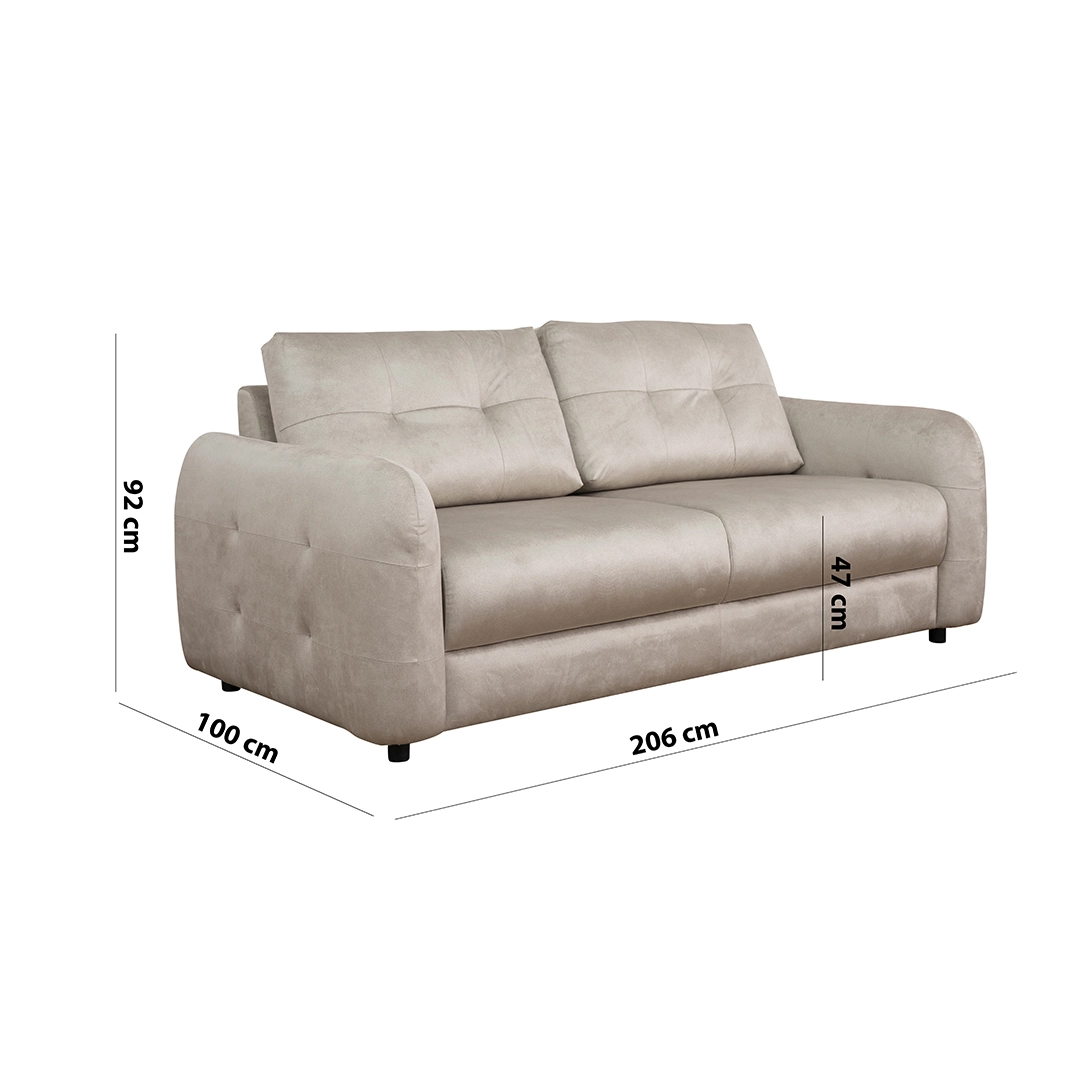 The Harlow 3-Seater Sofa thumbnail 2