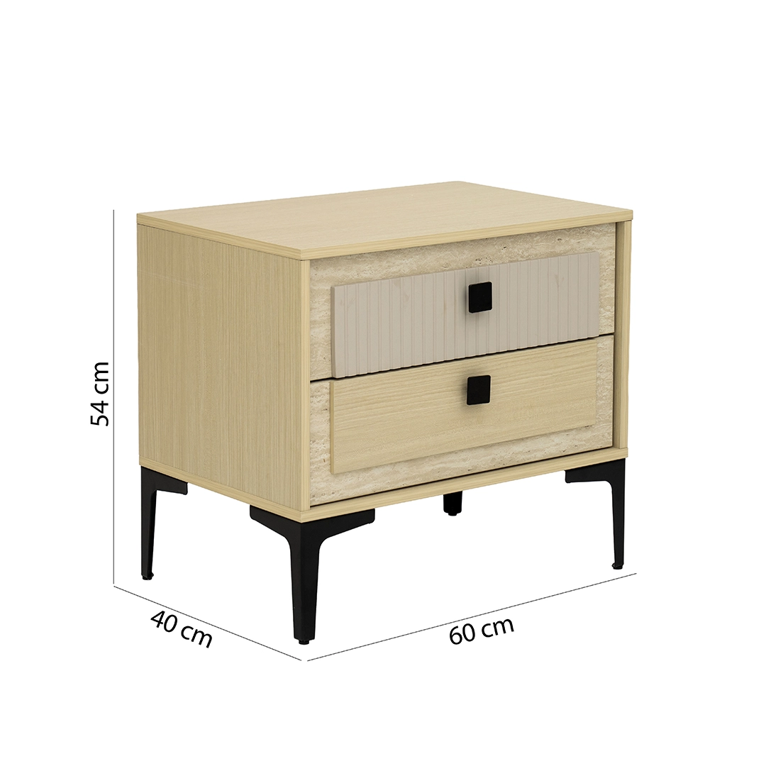 Joshna King Bedroom Set 6Pcs 200×180 thumbnail 8
