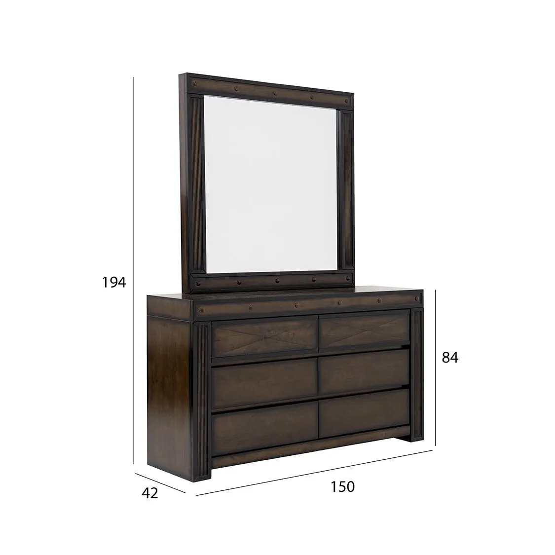 Titan Dresser With Mirror thumbnail 2