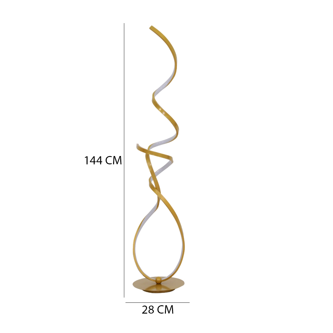 Rixi Floor Lamp -Gold thumbnail 7