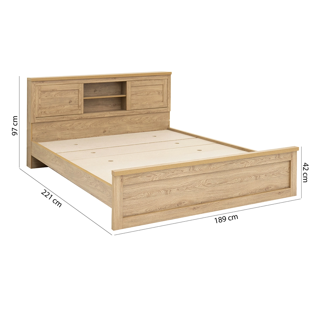 Majestic King Bed 200×180 -Oak thumbnail 7