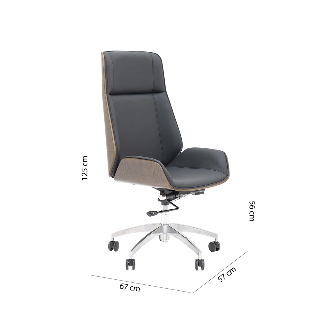 Riccardo High Back Office Chair -Black thumbnail 13
