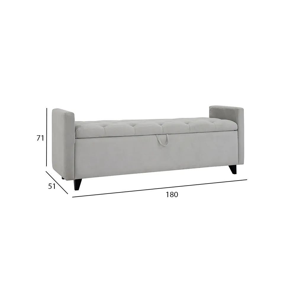 Dianora Bed Bench - 200 CM thumbnail 5